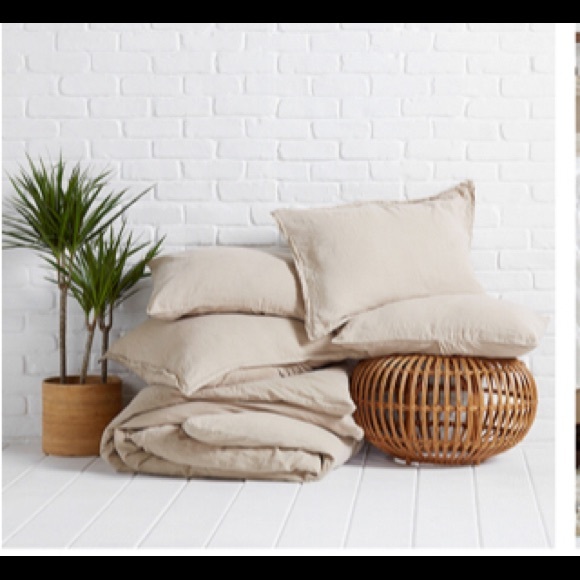 Parachute Other - Parachute 'Toast' 3-Piece Linen Duvet Set